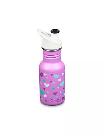KLEAN KANTEEN | Gourde pour enfants Classic à paroi simple 12 oz (355 ml) avec bouchon à bec verseur | lila